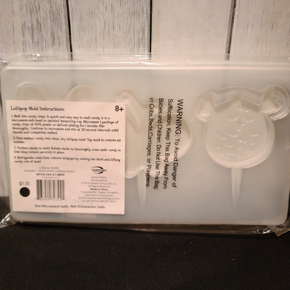 Lollipop form molds for Chocolate, NWT bundle set of 5 - Picture 10 of 12